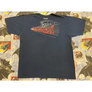 Oklahoma City Thunder Go To Tee T Shirt Mens Xl Blue